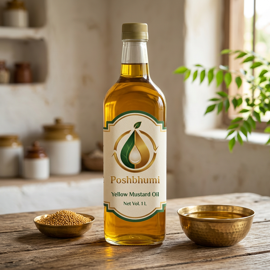 POSHBHUMI Yellow Mustard Oil