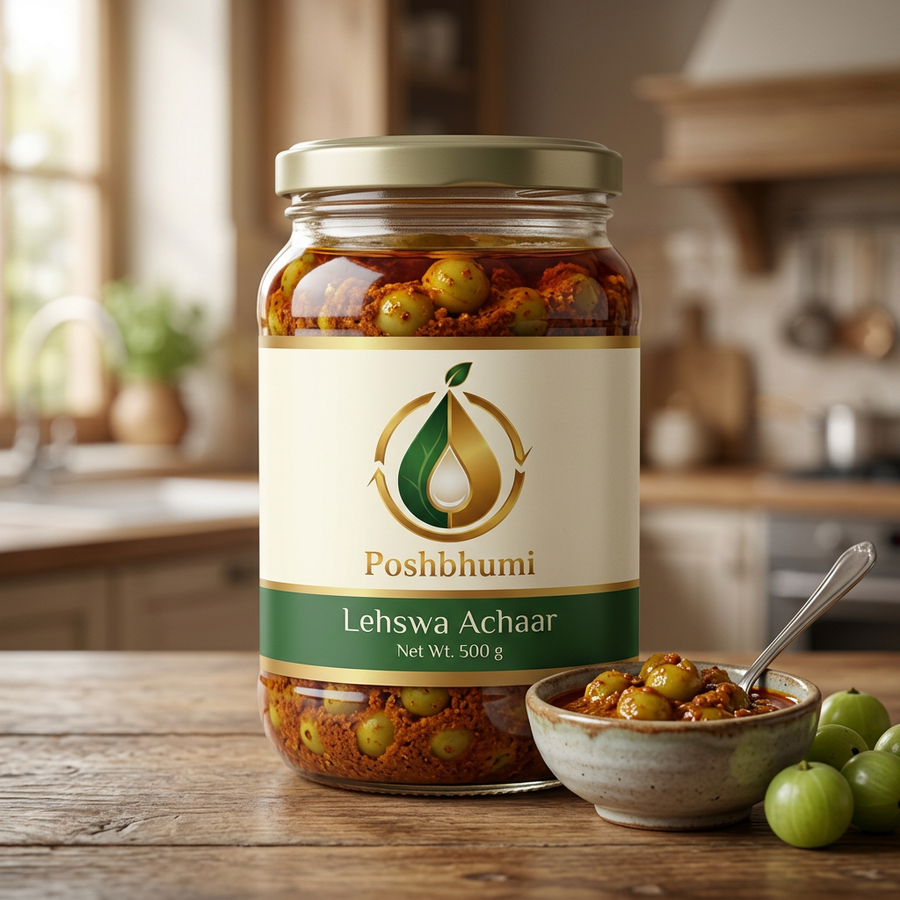 PoshBhumi Lehswa Achaar